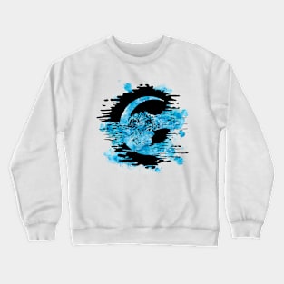 Girl in the Moon Crewneck Sweatshirt